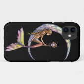 Zeemeermin Maan Fantasie Kunst Case-Mate iPhone Case (Achterkant (horizontaal))