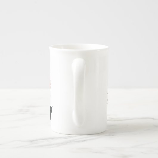 Zeemeermin Magic Porselein Kop (Achterkant)