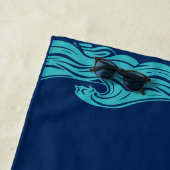 Zeemeermin magie: Duik in golven van herinneringen Strandlaken (In situ)