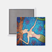 zeemeermin Magnet (Voorkant / Achterkant)