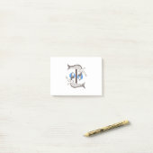 Zeemeermin man Emperor Triton Post-it® Notes (Op bureau)