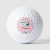 Zeemeermin Martini Meisje Thunder_Cove Golfballen (Voorkant)