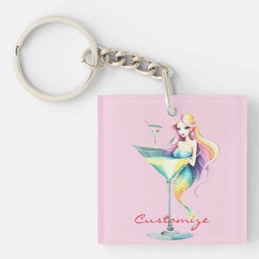 Zeemeermin Martini Meisje Thunder_Cove Sleutelhanger (voorkant)