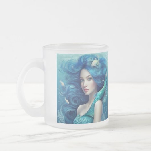 Zeemeermin Matglas Koffiemok (Links)