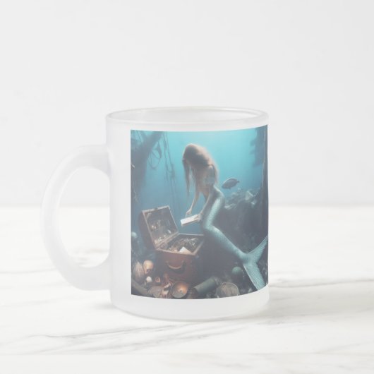 Zeemeermin Matglas Koffiemok (Links)