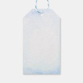 Zeemeermin Meisje 1e Verjaardagsfeest Cadeaulabel (Achterkant)