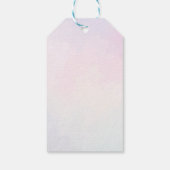 Zeemeermin Meisje 1e Verjaardagsfeest Cadeaulabel (Achterkant)