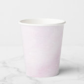 Zeemeermin Meisje 1e Verjaardagsfeest Papieren Bekers (Achterkant)