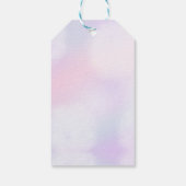 Zeemeermin Meisje 1e Verjaardagsfeestgeschenk Labe Cadeaulabel (Achterkant)