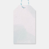 Zeemeermin Meisje 3e Verjaardag Party Cadeaulabel (Achterkant)