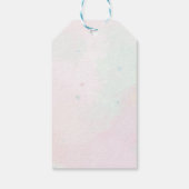 Zeemeermin Meisje 5e Verjaardagsfeestje Cadeaulabel (Achterkant)