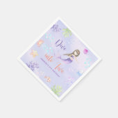 Zeemeermin Meisje Duik in Vijf 5e Verjaardagsfeest Servet (Hoek)