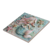 Zeemeermin Meisje Ocean Tegeltje (Zijkant)