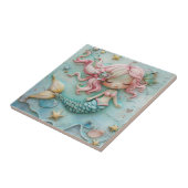 Zeemeermin Meisje Ocean Tegeltje (Zijkant)