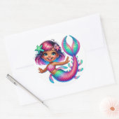 Zeemeermin Meisje Stickers (Envelop)