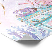 Zeemeermin Mermosa Bar Onder het Zee Mimosa Bar Te Poster (Hoek)