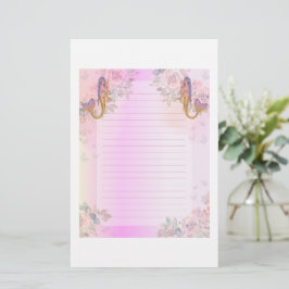 Zeemeermin met baby art van Renee Lavoie Briefpapier