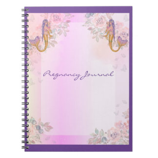 Zeemeermin met baby art van Renee Lavoie Notitieboek