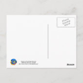 Zeemeermin met Briefkaart van dolfijnen (Achterkant)