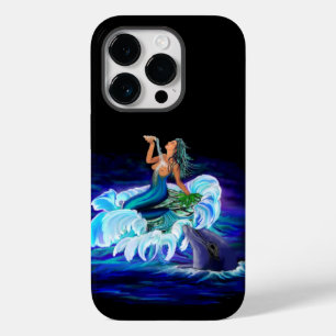 Zeemeermin met Dolfijn Case-Mate iPhone 14 Pro Hoesje