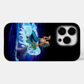 Zeemeermin met Dolfijn Case-Mate iPhone Case (Achterkant (horizontaal))