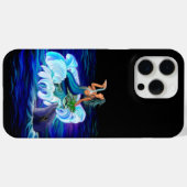 Zeemeermin met Dolfijn Case-Mate iPhone Case (Achterkant (horizontaal))