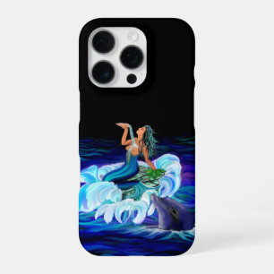 Zeemeermin met Dolfijn iPhone 16 Pro Hoesje