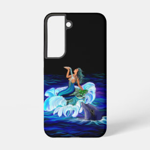 Zeemeermin met Dolfijn Samsung Galaxy Hoesje