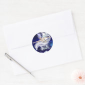 Zeemeermin met Dolfijn Stickers (Envelop)