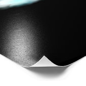 Zeemeermin met dolfijnen foto afdruk (Hoek)