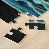 Zeemeermin met dolfijnen legpuzzel (Zijkant)