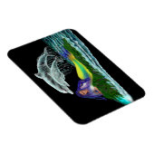 Zeemeermin met dolfijnen magneet (Rechterzijde)