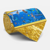 Zeemeermin met dolfijnen stropdas (Opgerold)