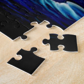 Zeemeermin met Dolphin Legpuzzel (Zijkant)