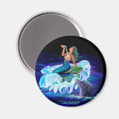 Zeemeermin met Dolphin Magneet (Voorkant / Achterkant)