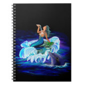 Zeemeermin met Dolphin Notitieboek (Voorkant)