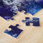 Zeemeermin met Dolphin Puzzle Legpuzzel (Zijkant)