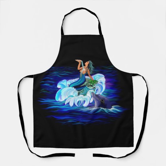 Zeemeermin met Dolphin Schort (Voorkant)