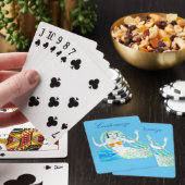 Zeemeermin met Dreadlocks Thunder_Cove Pokerkaarten (Insitu)
