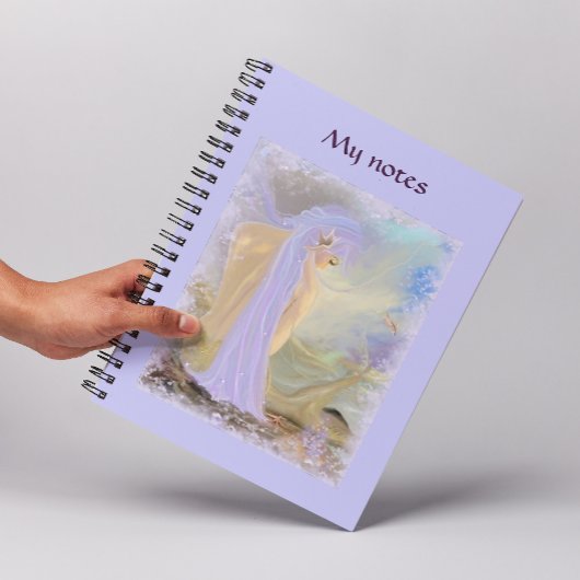 Zeemeermin met Neon Haar Notitieboek