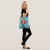 Zeemeermin met rood haar personaliseren tote bag (Op model)