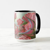 "Zeemeermin met Rozen" Mok (Voorkant rechts)