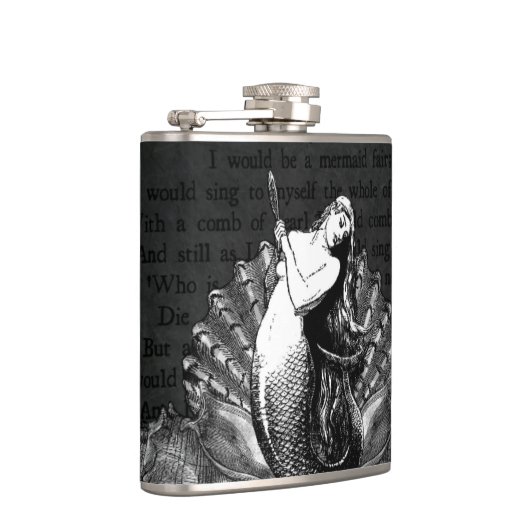  zeemeermin met Seashells Heupfles (Rechts)