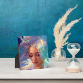 Zeemeermin met Shimmering Hair Fotoplaat (Insitu)