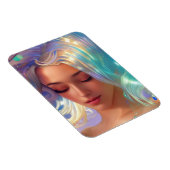 Zeemeermin met Shimmering Hair Magneet (Rechterzijde)