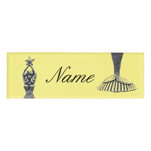 Zeemeermin met ster Thunder_Cove Naambadge (Voorkant)