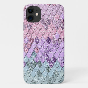 Zeemeermin met Unicorn Girls Glitter #1 Case-Mate iPhone Case