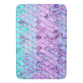 Zeemeermin met Unicorn Girls Glitter #9 Badmat (Voorkant Verticaal)