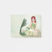 Zeemeermin met ventilator post-it® notes (Voorkant)