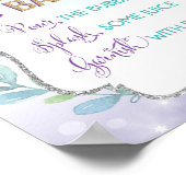 Zeemeermin Mimosa Bar Mermosa Bord Onder de Zee Poster (Hoek)